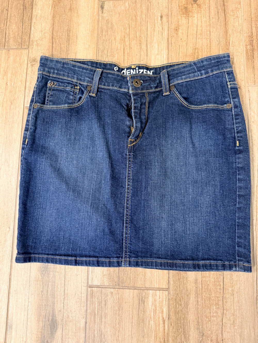 Denizen by Levi's Dark Blue Denim Skirt